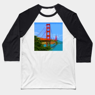 Golden Gate Bridge 010 Baseball T-Shirt